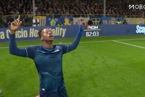 奇迹！拉齐奥9打11绝杀帕尔马！诺斯林断球过门将破门建功！